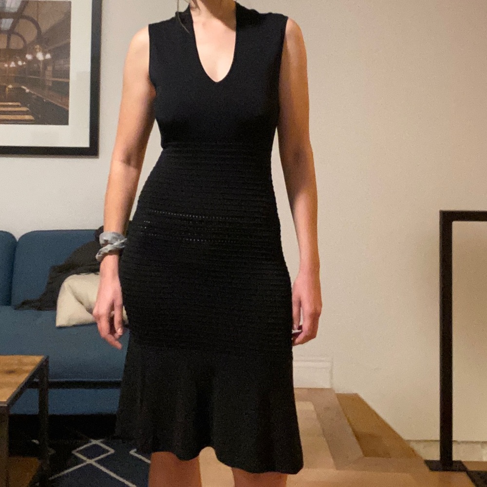 Michael Kors Eyelet Fit and Flare Dress